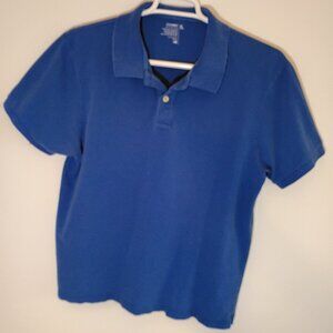 Shirt, Polo, Short, Old Navy, Blue, XL